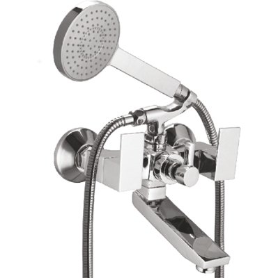 Wall Mixer with Crutch & Hand Shower